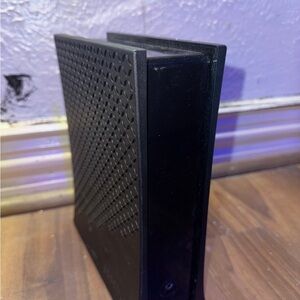 Black Netgear Router